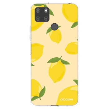 Picasee διαφανής θήκη σιλικόνης Realme C21Y - Limoncella