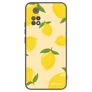 Picasee Μαύρη θήκη σιλικόνης για Xiaomi Poco M4 Pro - Limoncella
