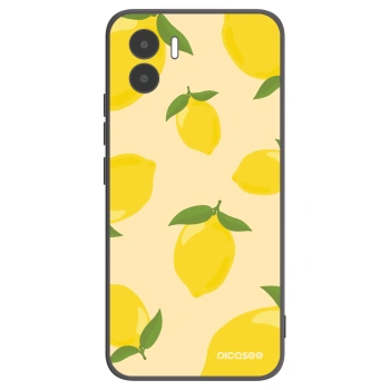 Picasee Μαύρη θήκη σιλικόνης για Xiaomi Redmi A1 - Limoncella
