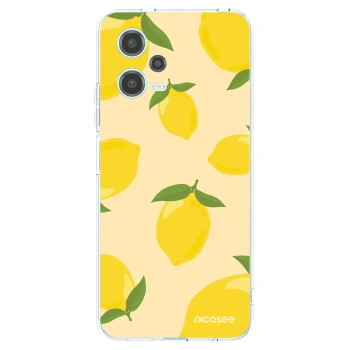 Picasee διαφανής θήκη σιλικόνης Xiaomi Redmi Note 12 5G - Limoncella