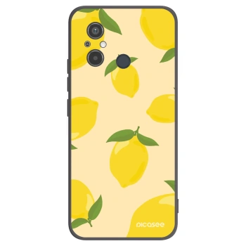 Picasee Μαύρη θήκη σιλικόνης για Xiaomi Redmi 12C - Limoncella