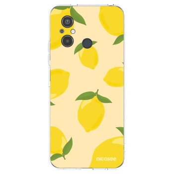 Picasee διαφανής θήκη σιλικόνης Xiaomi Redmi 12C - Limoncella
