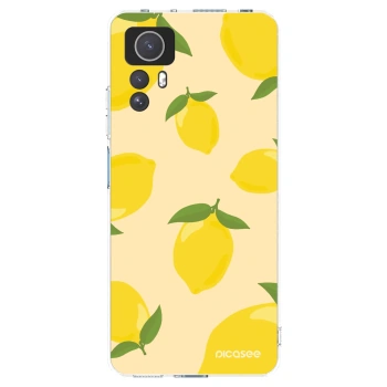 Picasee διαφανής θήκη σιλικόνης Xiaomi Redmi Note 12S - Limoncella