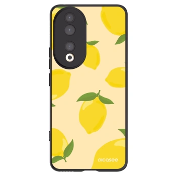 Picasee Μαύρη θήκη σιλικόνης για Honor 90 5G - Limoncella