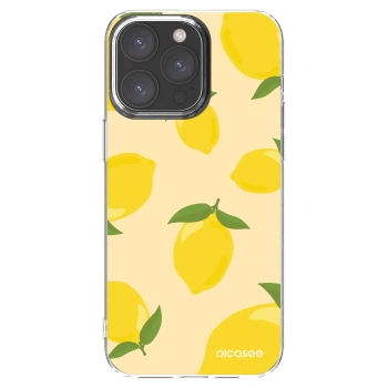 Picasee διαφανής θήκη σιλικόνης Apple iPhone 15 Pro Max - Limoncella