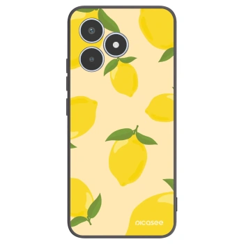 Picasee Μαύρη θήκη σιλικόνης για Realme C53 - Limoncella