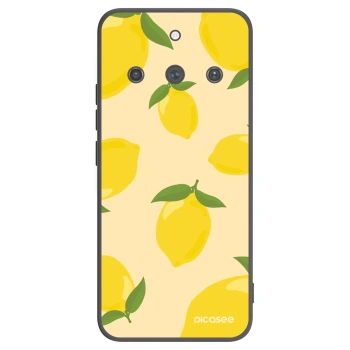 Picasee Μαύρη θήκη σιλικόνης για Realme 11 Pro+ - Limoncella