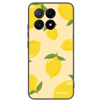 Picasee Μαύρη θήκη σιλικόνης για Xiaomi Poco X6 Pro - Limoncella
