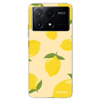 Picasee διαφανής θήκη σιλικόνης Xiaomi Poco X6 Pro - Limoncella
