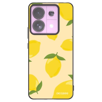 Picasee Μαύρη θήκη σιλικόνης για Xiaomi Redmi Note 13 Pro 5G - Limoncella