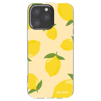 Picasee διαφανής θήκη σιλικόνης Apple iPhone 16 Pro Max - Limoncella