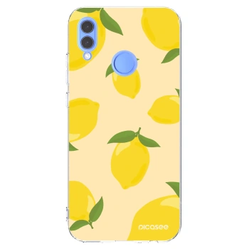 Picasee διαφανής θήκη σιλικόνης Honor 10 Lite - Limoncella