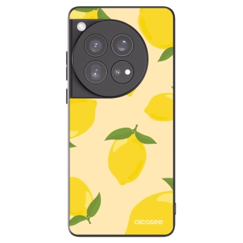 Picasee Μαύρη θήκη σιλικόνης για OnePlus 12 5G - Limoncella