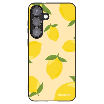 Picasee Μαύρη θήκη σιλικόνης για Samsung Galaxy S25+ 5G - Limoncella