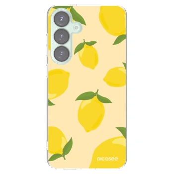Picasee διαφανής θήκη σιλικόνης Samsung Galaxy S25+ 5G - Limoncella