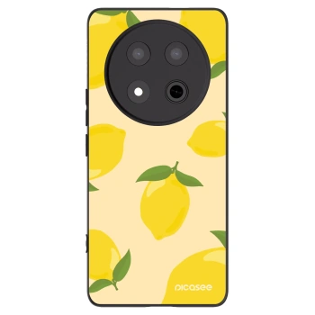 Picasee Μαύρη θήκη σιλικόνης για Honor Magic7 Lite 5G - Limoncella