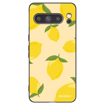 Picasee Μαύρη θήκη σιλικόνης για Google Pixel 8 Pro - Limoncella