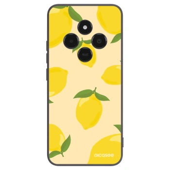 Picasee Μαύρη θήκη σιλικόνης για Xiaomi Poco C75 - Limoncella