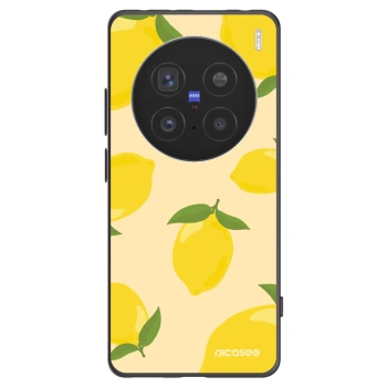 Picasee Μαύρη θήκη σιλικόνης για Vivo X200 Pro - Limoncella