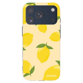 Picasee διαφανής θήκη σιλικόνης Apple iPhone 17 Pro - Limoncella