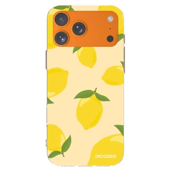 Picasee διαφανής θήκη σιλικόνης Apple iPhone 17 Pro Max - Limoncella