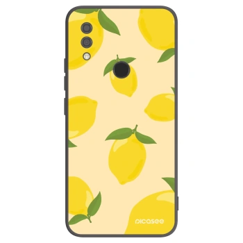 Picasee Μαύρη θήκη σιλικόνης για Xiaomi Redmi 7 - Limoncella
