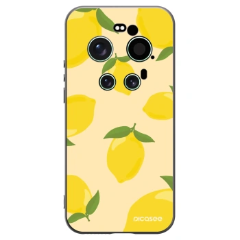 Picasee Μαύρη θήκη σιλικόνης για Xiaomi 17 Ultra - Limoncella