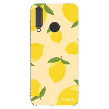 Picasee διαφανής θήκη σιλικόνης Honor 20 Lite - Limoncella