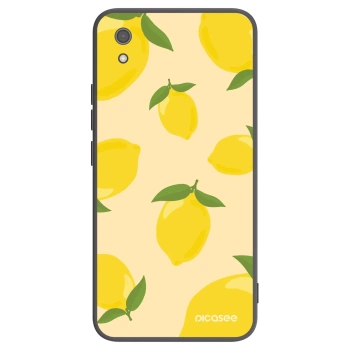 Picasee Μαύρη θήκη σιλικόνης για Xiaomi Redmi 7A - Limoncella
