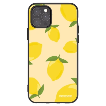 Picasee Μαύρη θήκη σιλικόνης για Apple iPhone 11 Pro - Limoncella