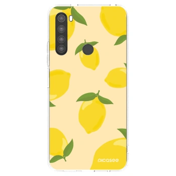 Picasee διαφανής θήκη σιλικόνης Xiaomi Redmi Note 8 - Limoncella