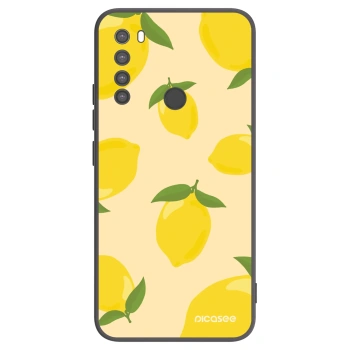 Picasee Μαύρη θήκη σιλικόνης για Xiaomi Redmi Note 8 - Limoncella
