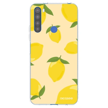 Picasee διαφανής θήκη σιλικόνης Xiaomi Redmi Note 8T - Limoncella