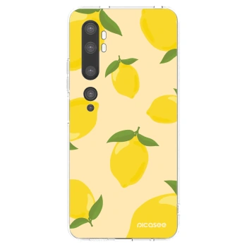 Picasee διαφανής θήκη σιλικόνης Xiaomi Mi Note 10 (Pro) - Limoncella