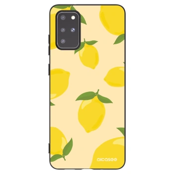 Picasee Μαύρη θήκη σιλικόνης για Samsung Galaxy S20+ G985F - Limoncella