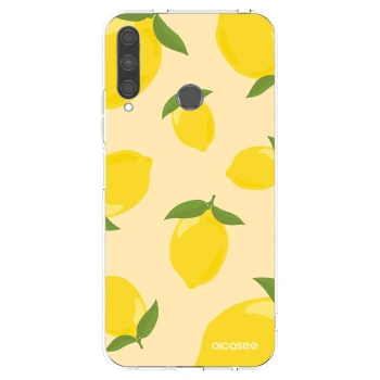 Picasee διαφανής θήκη σιλικόνης Huawei P40 Lite E - Limoncella