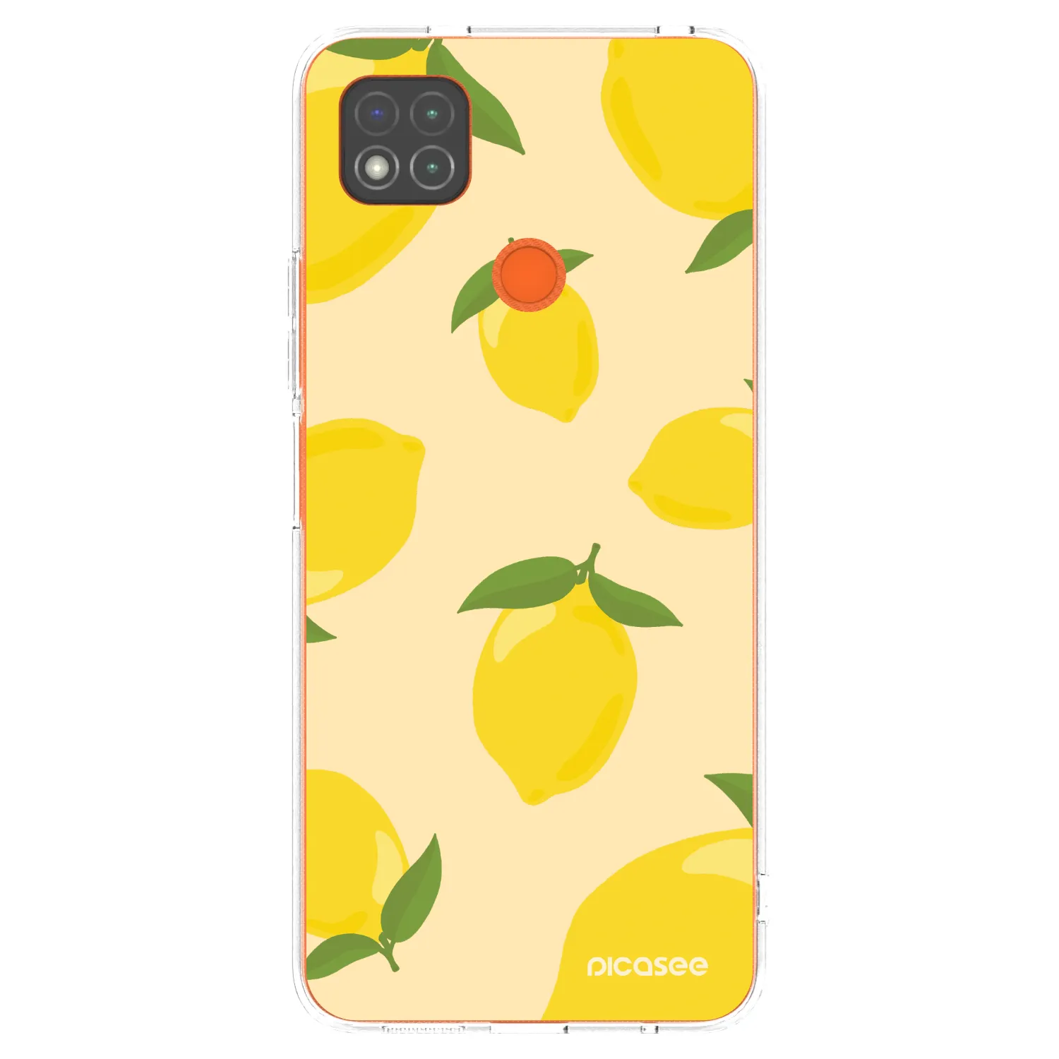 Picasee διαφανής θήκη σιλικόνης Xiaomi Redmi 9C - Limoncella