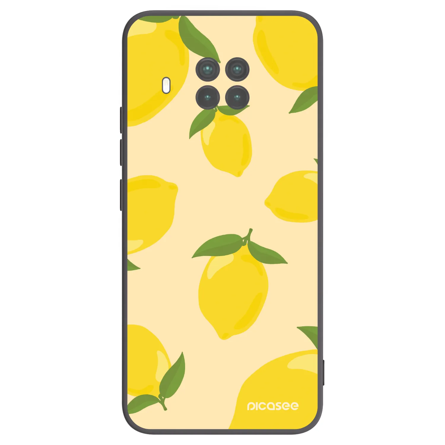 Picasee Μαύρη θήκη σιλικόνης για Xiaomi Mi 10T Lite - Limoncella