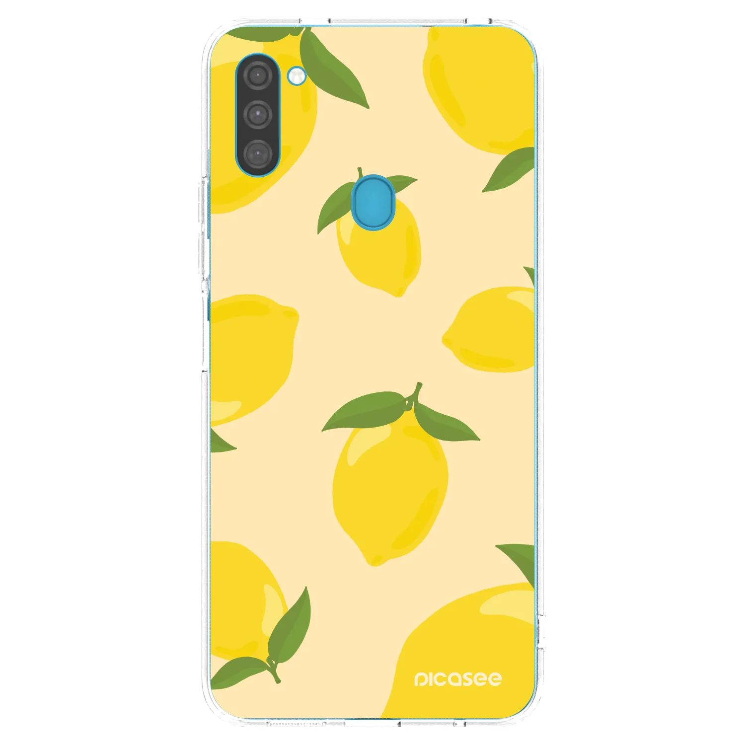 Picasee διαφανής θήκη σιλικόνης Samsung Galaxy M11 - Limoncella