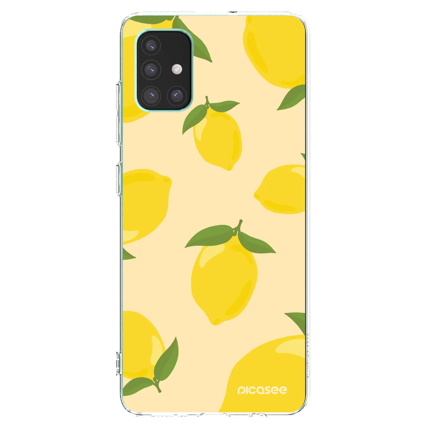 Picasee διαφανής θήκη σιλικόνης Samsung Galaxy M51 M515F - Limoncella