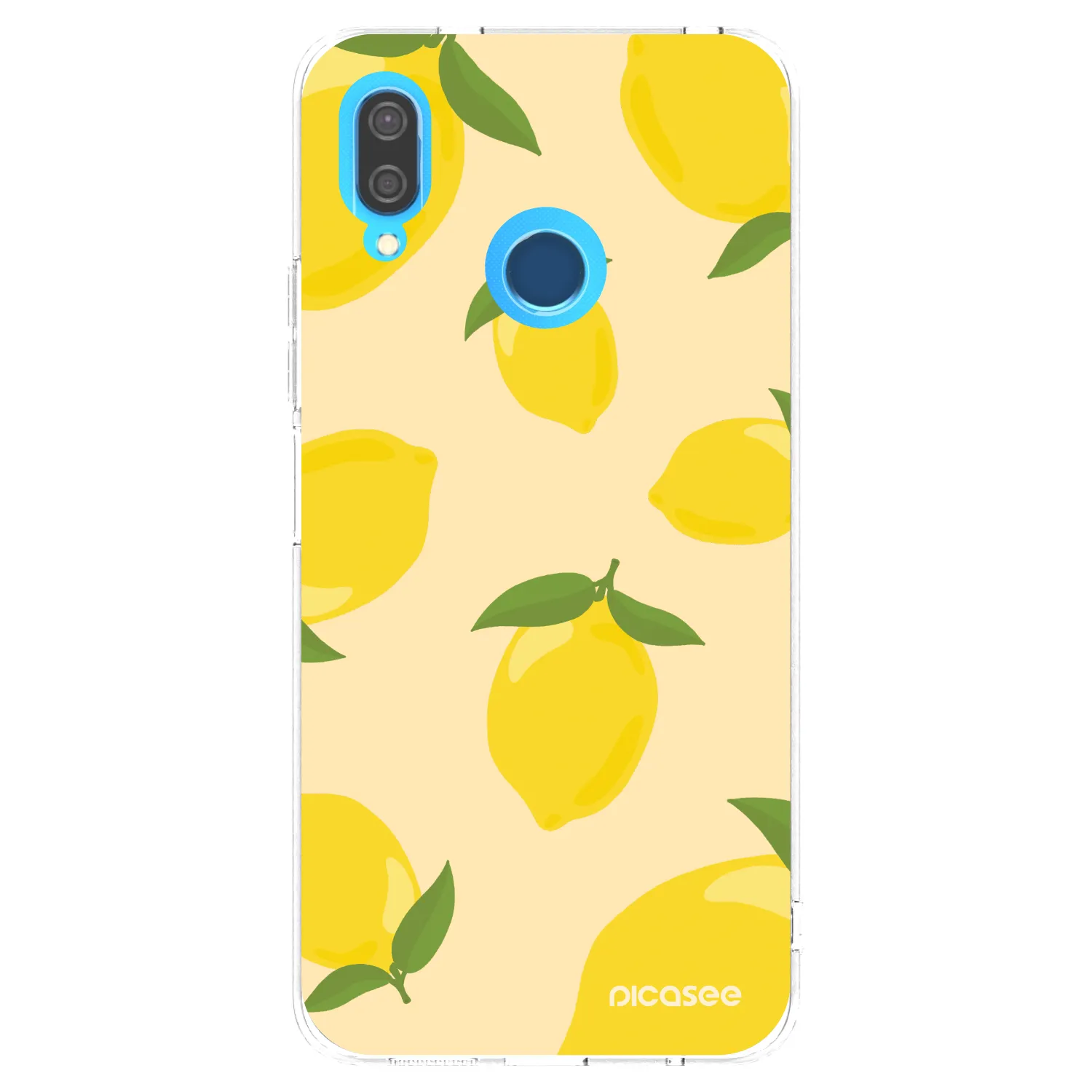 Picasee διαφανής θήκη σιλικόνης Huawei P20 Lite - Limoncella
