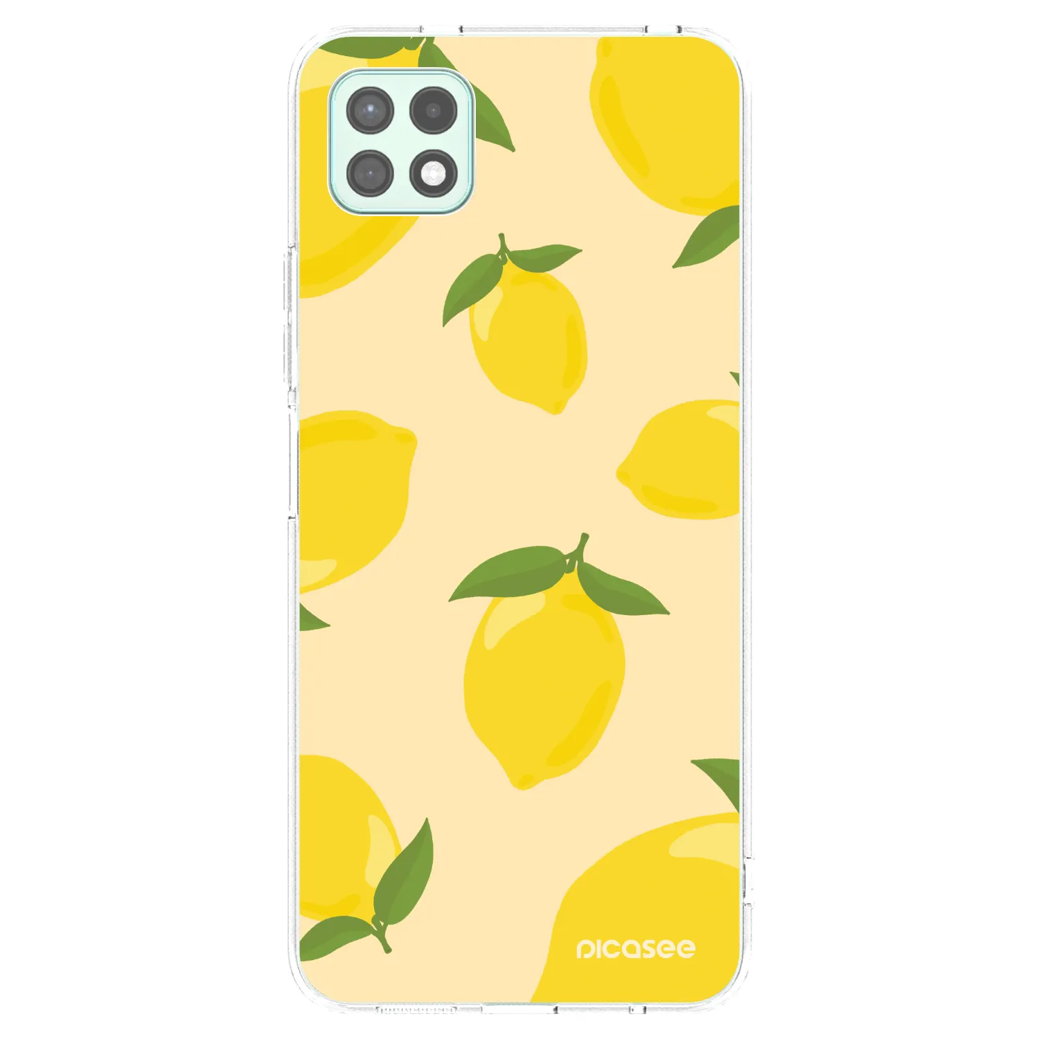Picasee διαφανής θήκη σιλικόνης Samsung Galaxy A22 A226B 5G - Limoncella