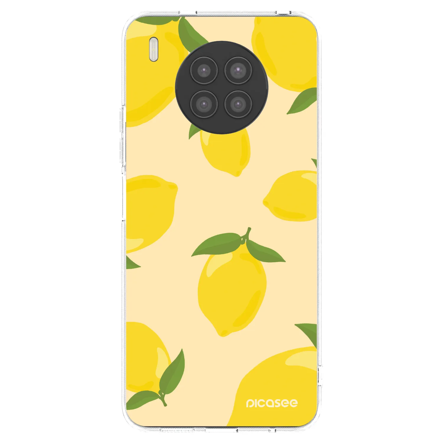 Picasee διαφανής θήκη σιλικόνης Huawei Nova 8i - Limoncella