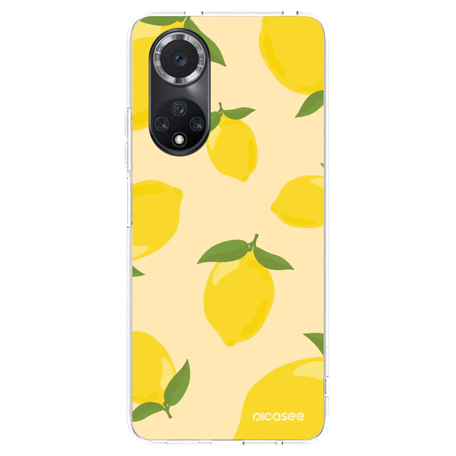 Picasee διαφανής θήκη σιλικόνης Huawei Nova 9 SE - Limoncella
