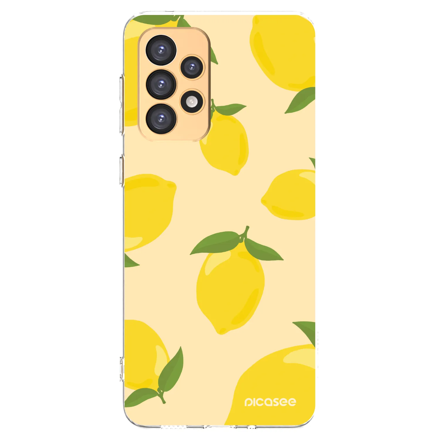 Picasee διαφανής θήκη σιλικόνης Samsung Galaxy A33 5G A336 - Limoncella
