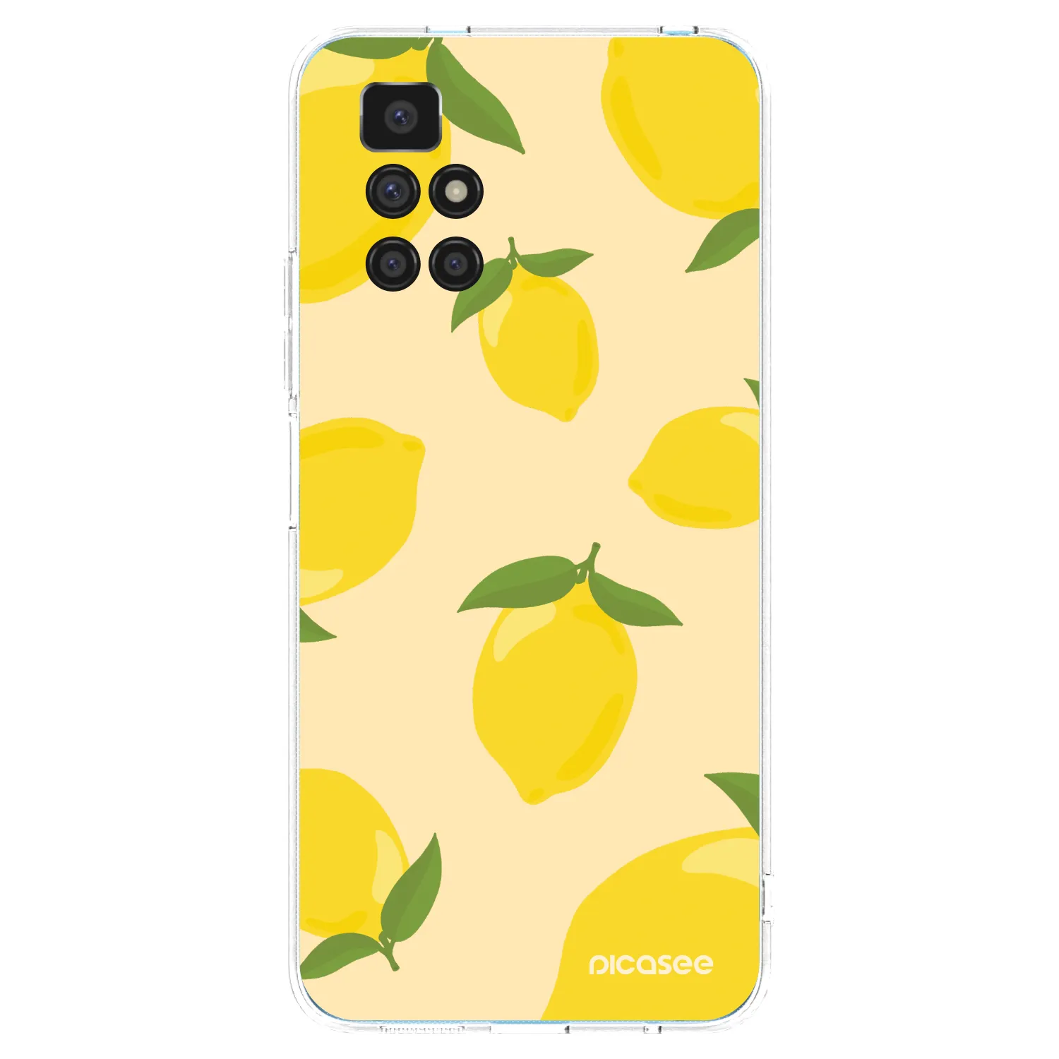 Picasee διαφανής θήκη σιλικόνης Xiaomi Redmi 10 (2022) - Limoncella