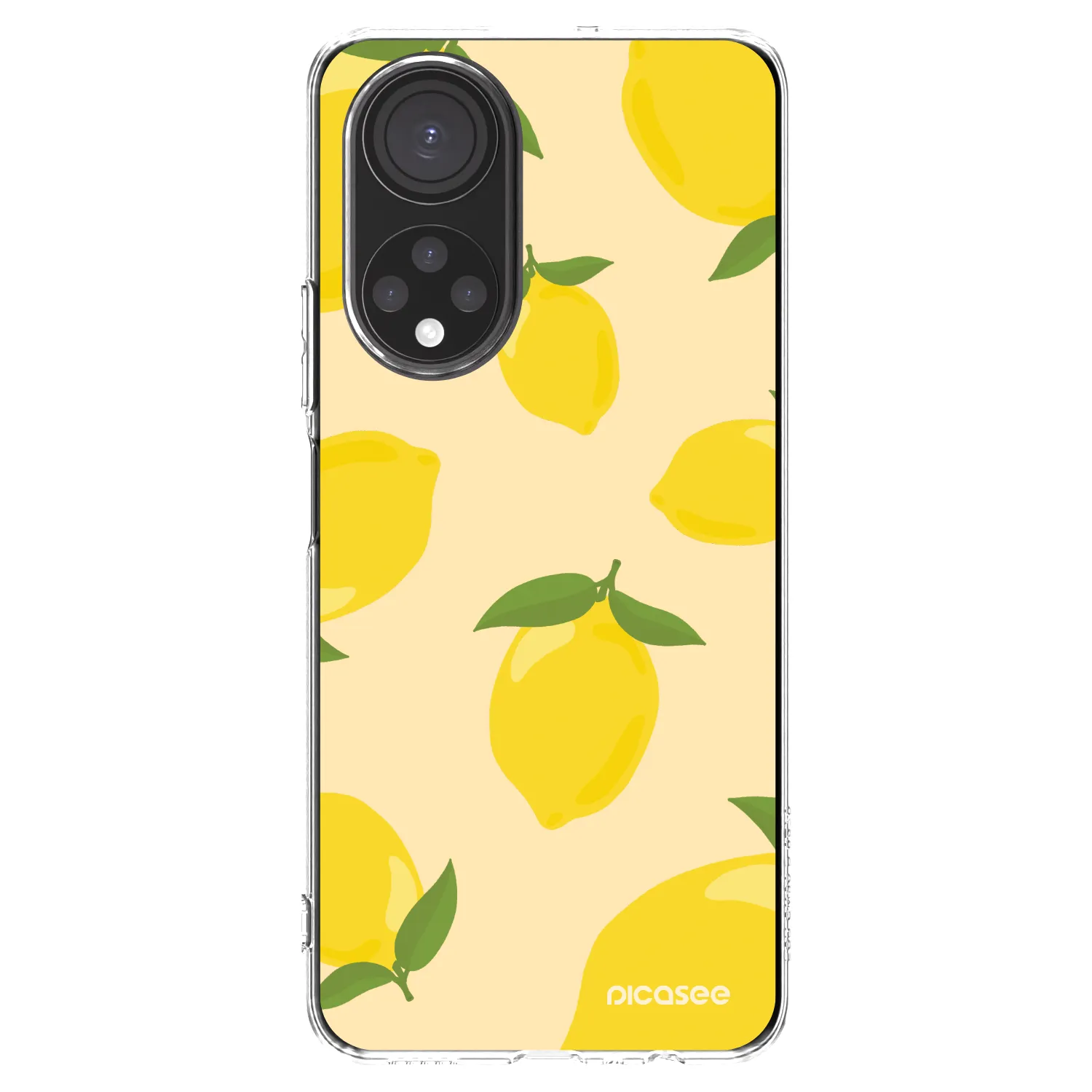 Picasee διαφανής θήκη σιλικόνης Honor X7 - Limoncella