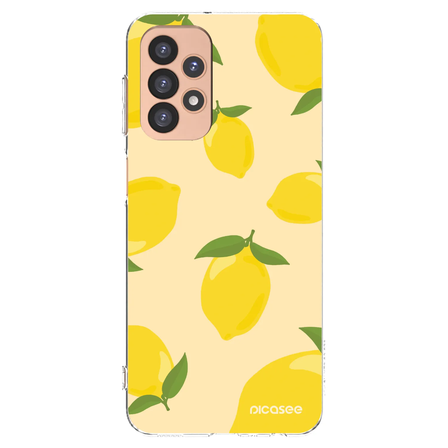 Picasee διαφανής θήκη σιλικόνης Samsung Galaxy A23 A236B 5G - Limoncella