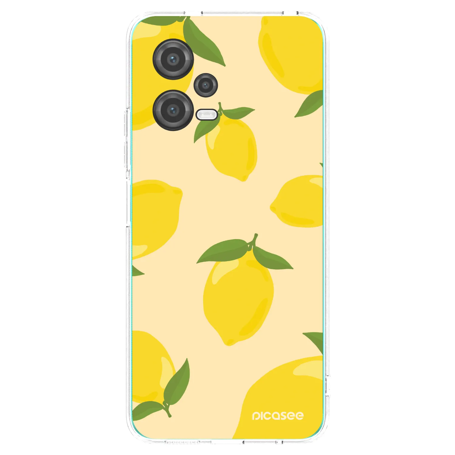 Picasee διαφανής θήκη σιλικόνης Xiaomi Poco X5 - Limoncella