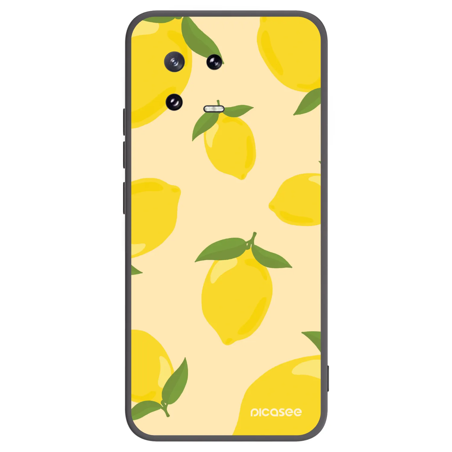 Picasee Μαύρη θήκη σιλικόνης για Xiaomi 13 Pro - Limoncella